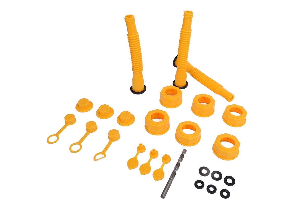Kit De Substituição De Bico Para Tambor De Gasolina Com Mangueira Flexível E Tampa De Ventilação Laxiscreed