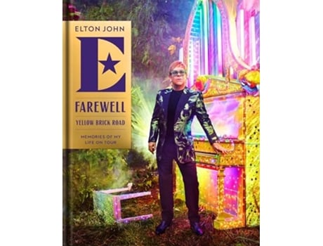 Livro Farewell Yellow Brick Road de Elton John (Inglês)
