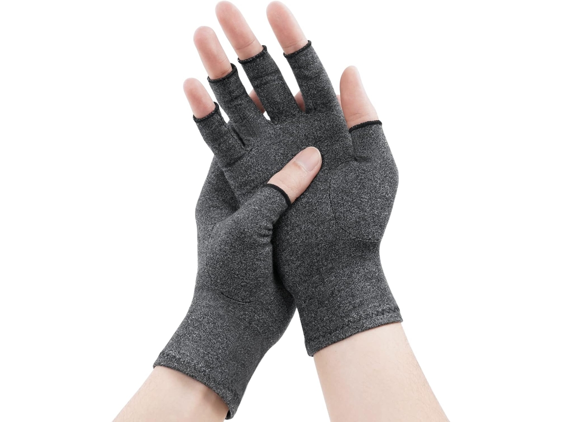 Guantes De Compresión Para Artritis Sin Dedos (talla Xl)