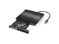 Unidade Externa De Cd/dvd, Usb 3.0, Portátil, Gravadora +/-rw, Leitora Para Laptop, Desktop, Macbook, Pc E Windows.