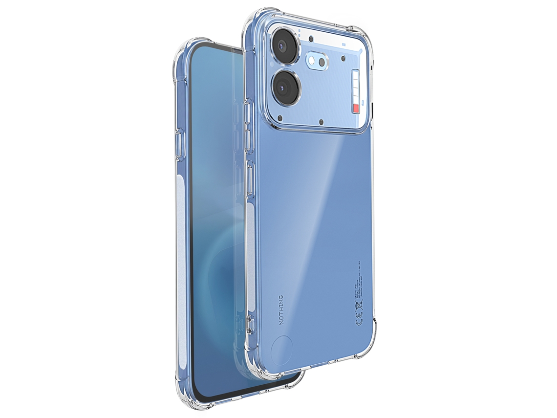 Capa Para Nothing Phone 4b Em Silicone Com Cantos Reforçados