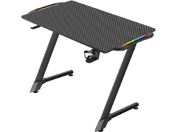 Mesa Gaming NPLAY RGB Command 2.0 (Outlet Caixa Aberta - Preto - 110X60X75 cm)