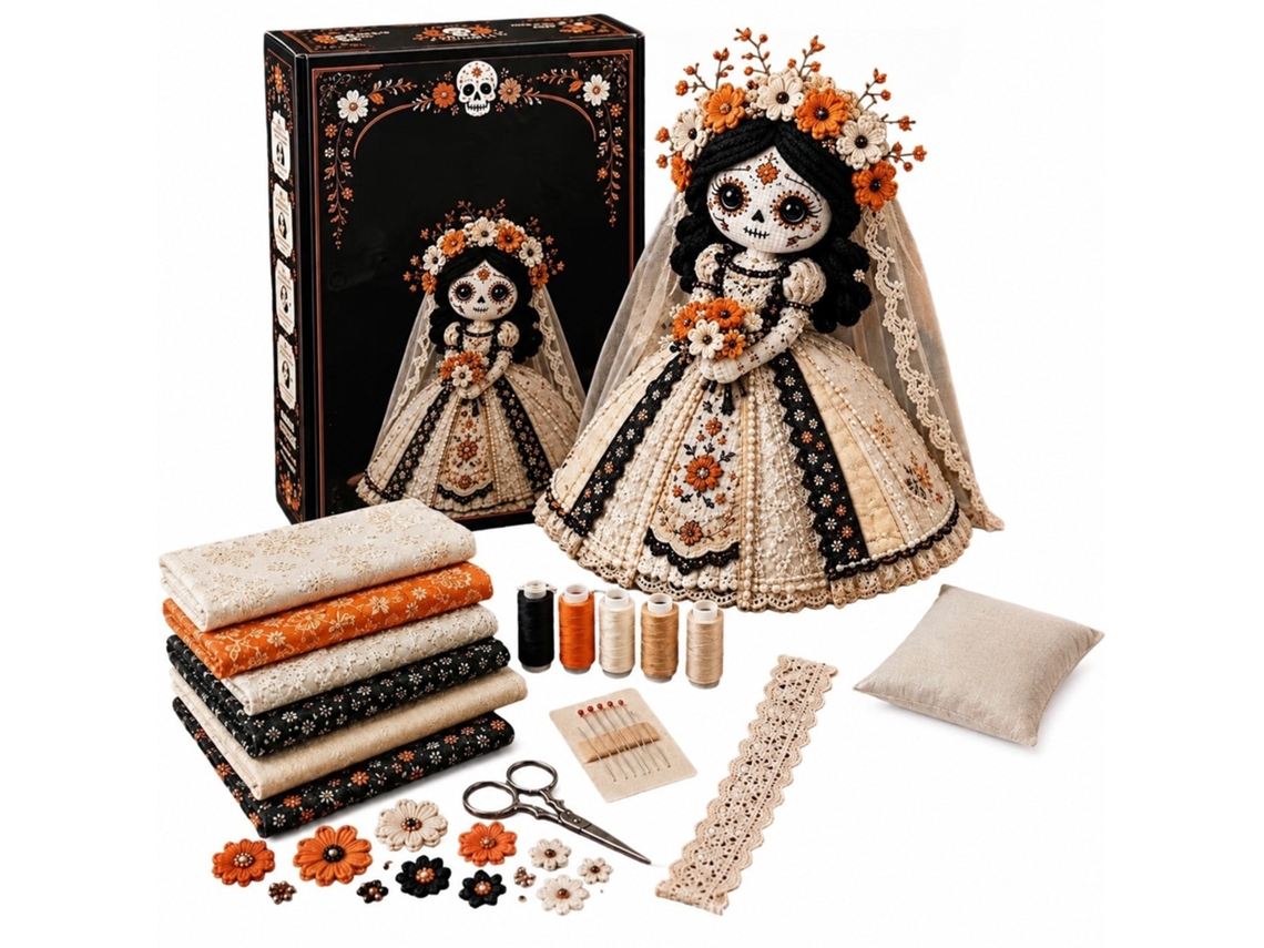 Kit De Costura E Patchwork (princesa Morta-viva C)