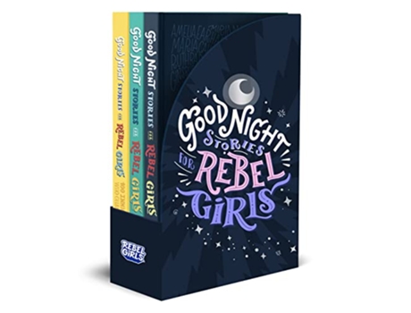 Livro Good Night Stories for Rebel Girls 3Book Gift Set de Francesca Cavallo Elena Favilli (Inglês)