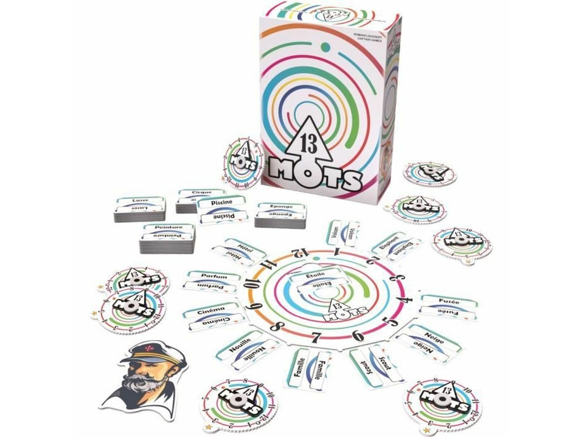 Jogo de Perguntas e Respostas ASMODEE 13 Mots