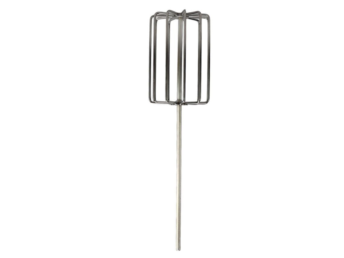 Misturador de Groundbait Aço Inox Robusto 11 Lâminas