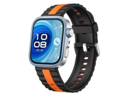 Pulseira De Silicone Xdfind Sport Com Listras Verticais Em Duas Cores Para Huawei Watch Fit 4 Pro / Fit 4 / Fit 3