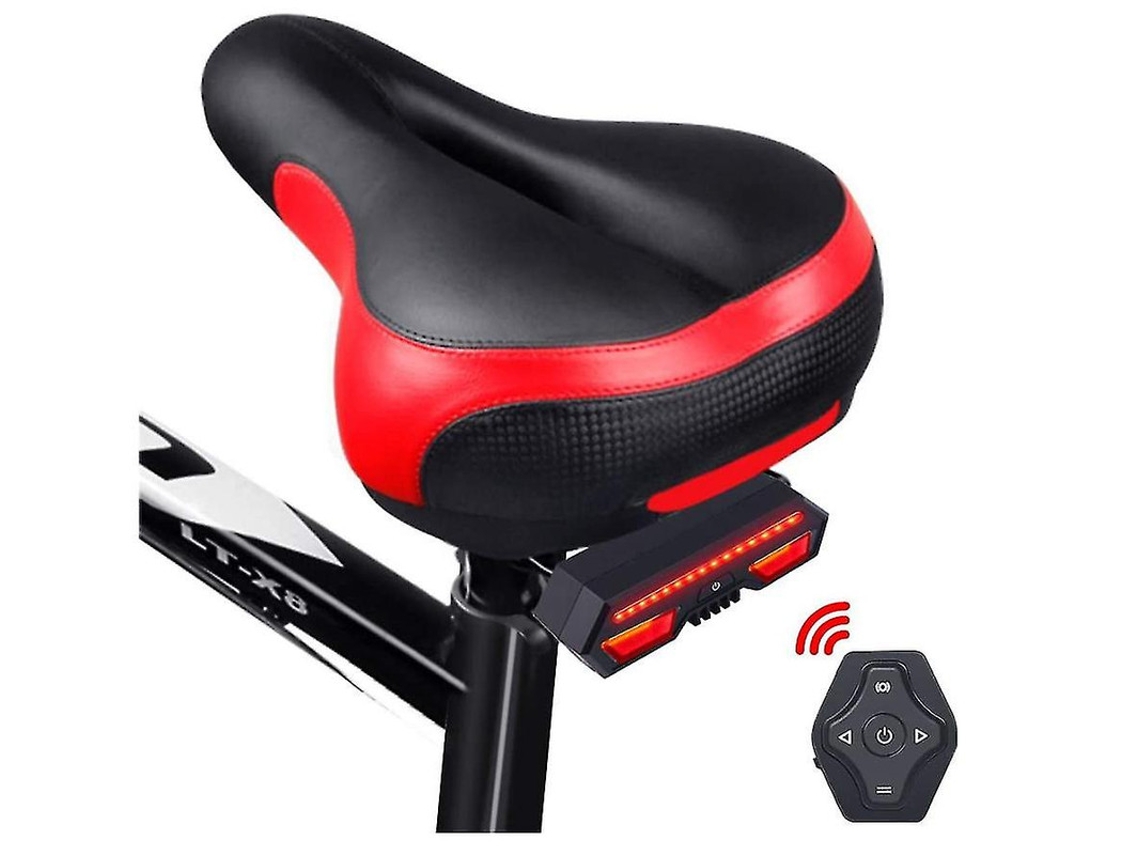 Luz Traseira Bicicleta 85lm Controle Remoto Ipx4 Preto Yizhood