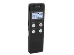 Aetheria gravadora de Voz Digital Pequena 32gb com Tela Lcd Suporta Mp3 Player e Gravação Clara para Reuniões