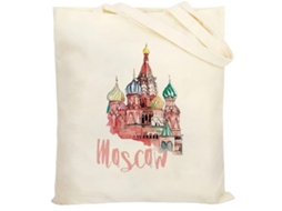 Vayotoybolsa Espaçosa Com Estampa Moscou Pickify