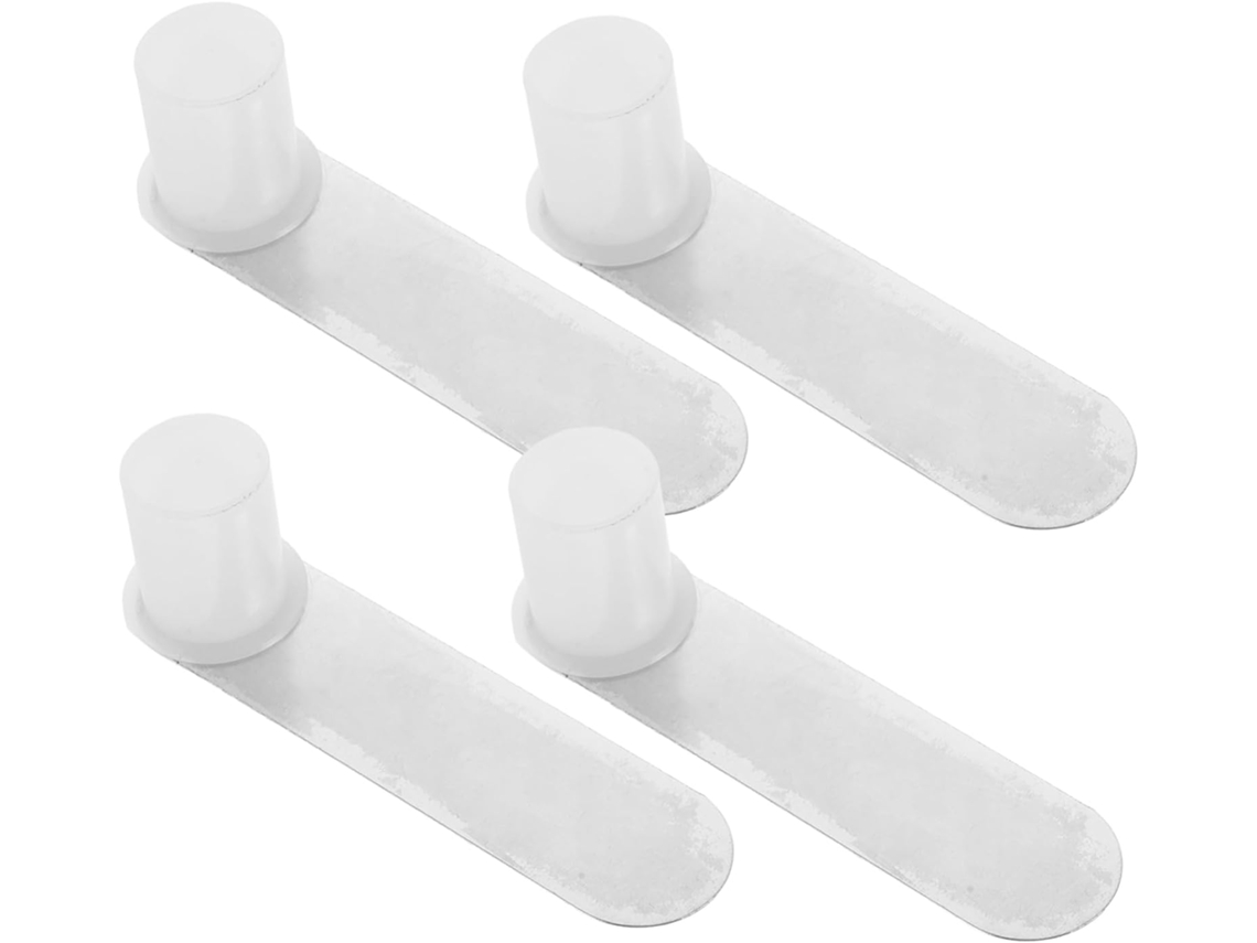 Conjunto De 4 Suportes Aço Inoxidável Para Mosquiteiro, Acessórios De Instalação Para Dormitórios Estudantis E Camping