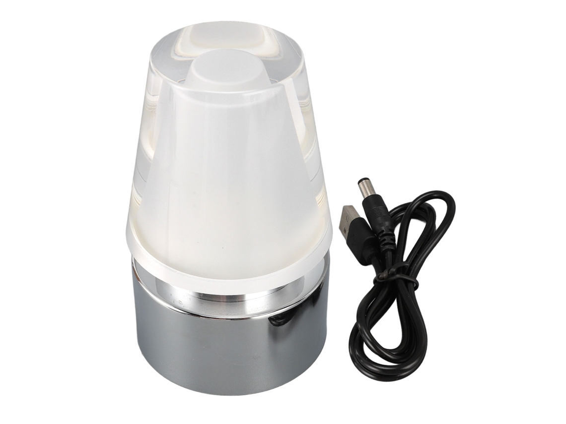 Rebe-lâmpada De Mesa Rgb Com Mudança De Cor Luz Suave Carga Usb Para Bar Restaurante Café Dormitório