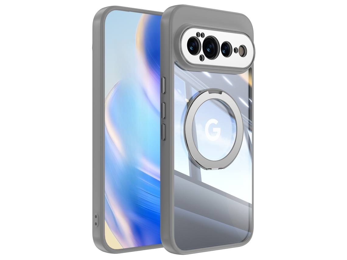 Capa Hibbent Magnética Para Google Pixel 11 Pro (cinza)