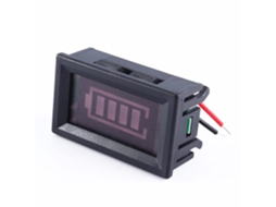 Bateria De Chumbo-ácido 12v Laxiscreed Com Indicação De Capacidade E Alarme Programável