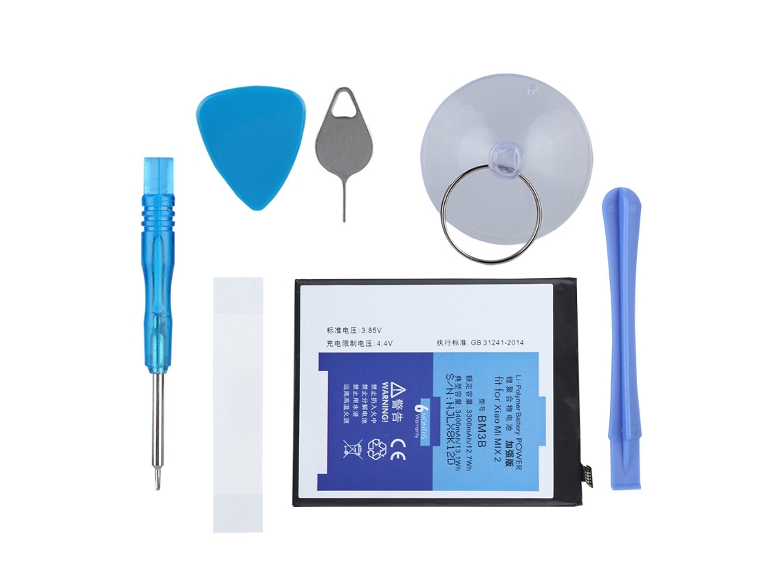 Bateria de Substituição Nohon EOOCOO para Xiaomi Mix2