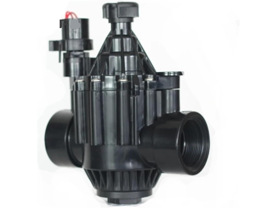 Válvula Solenóide De Irrigação Elétrica Com Trava, 1,5 Polegadas, 12v