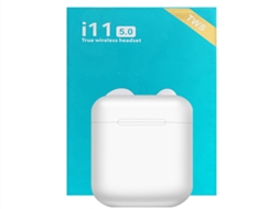 Auriculares Bluetooth True Wireless QIANAO i11 (In Ear - Microfone - Branco)