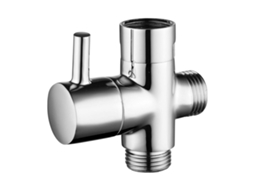Válvula De 3 Vias Em Latão Maciço G1/2" Para Chuveiro De Mão, Componentes Para Chuveiro, Encaixe Universal