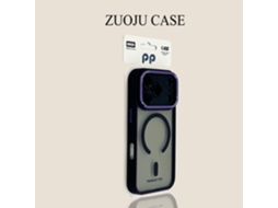 Capa Transparente Magnética Com Lente Metálica Para Iphone 16 Plus, Proteção Contra Quedas Da Apple.