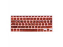 Capa de teclado para MacBook Gold Light (cobertura e tela de caracteres cristalinas)