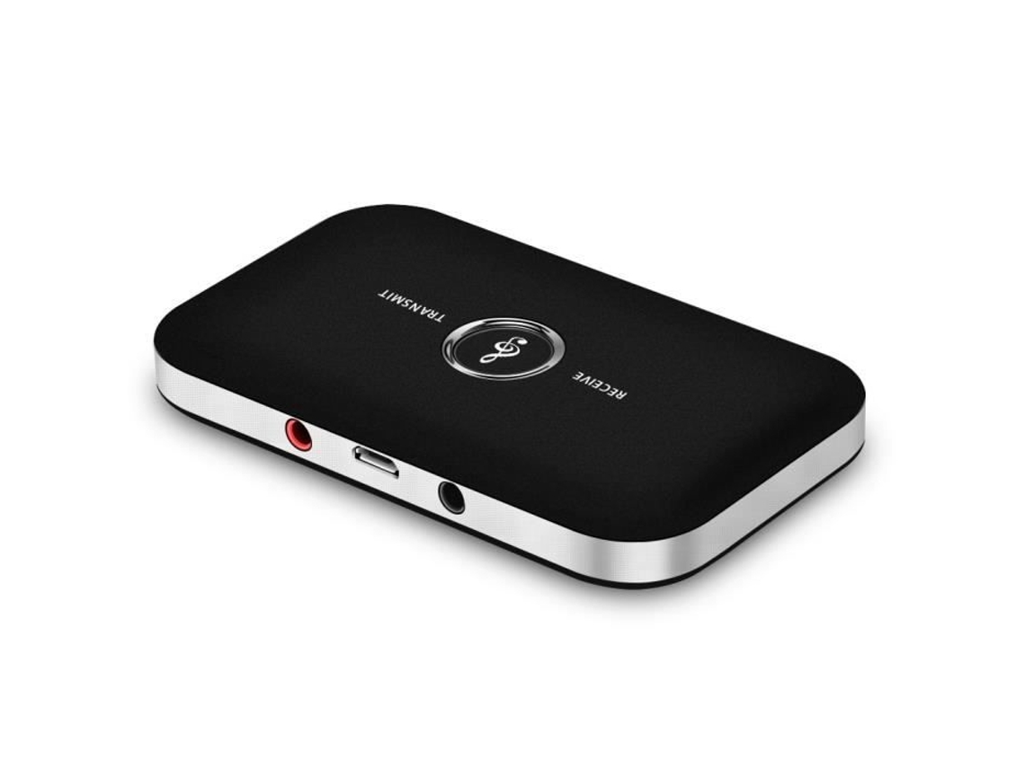 Adaptador de áudio sem fio transmissor e receptor Bluetooth 2 em 1 com áudio HiFi de 3,5 mm para smartphone, tablet, PC ONEVER