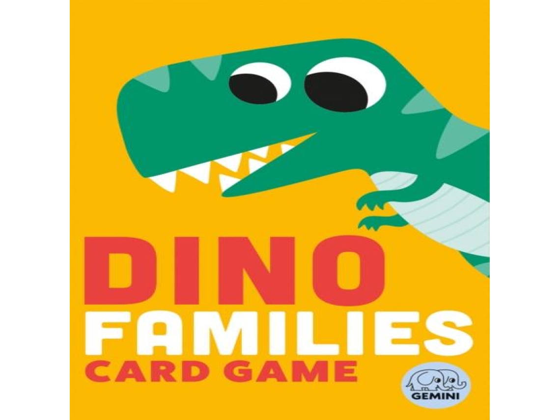 Livro Dino Families Card Game de Robyn Gale (Inglês)