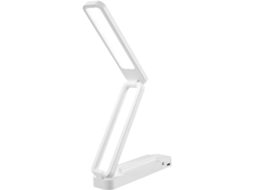 Luminária de mesa dupla e portátil Aqxreight, com luz suave, ideal para casa e mesa. 947 modelos recarregáveis.