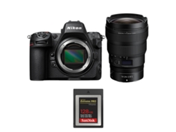 Z8 + Z 14 24mm F/2.8 S + 1 Sandisk 128gb Extreme Pro Cfexpress Type B Máquina Fotográfica Híbrida Full frame + Ebook Pricedirect NIKON