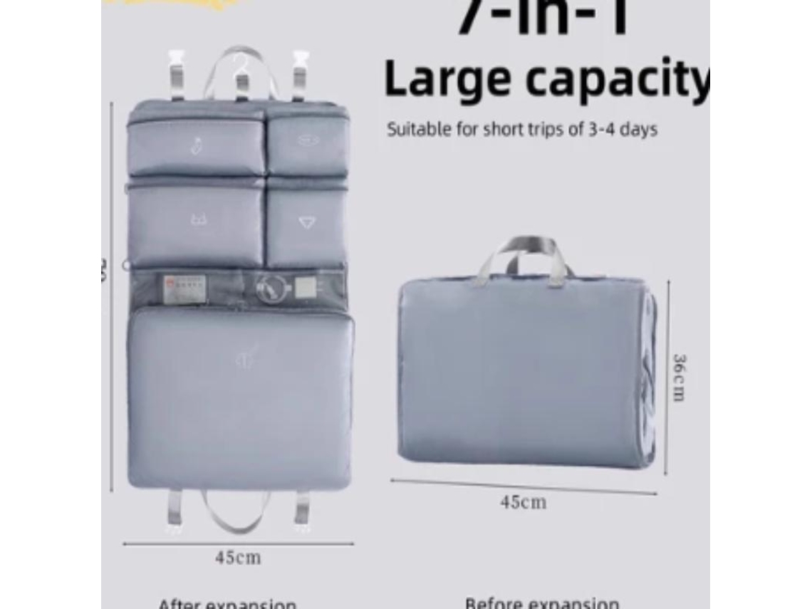Bolsa Organizadora de Viagem 7 em 1, dobrável BRILVIBERA