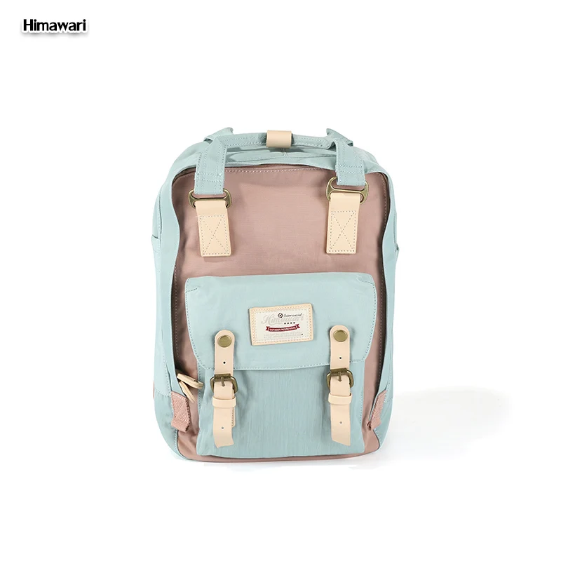 Mochila Escolar, Feminina, Em Nylon, Grande Capacidade, Impermeável, Fofa Para Laptop E Viagem