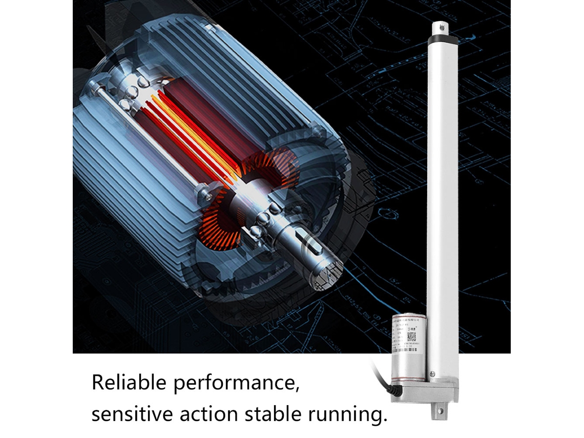 Laxiscreed Atuador Linear 12v Com Força De 750n Para Automação Industrial