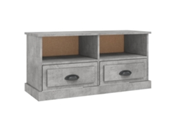 Cinzento Cimento MAISON EXCLUSIVE TV Móvel em Derivados Madeira (93x35,5x45 cm)