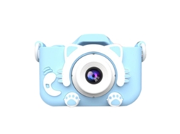 Câmera Infantil, Mini Câmera De Vídeo De Desenho Animado, Câmera Digital (azul) Czhhmart