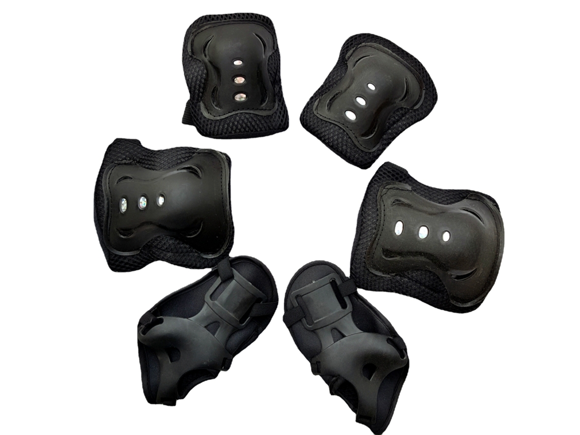 Proteção Patins Infantis Joelheiras Cotoveleiras Pulso