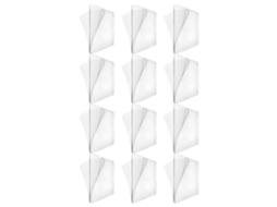 Adesivos Sem Pregos Solustre, 12 Unidades, Fita Adesiva Transparente De Pvc Dupla Face Com Alta Viscosidade Para Evitar
