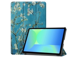 Capa De Couro Com Estampa De Padrão Para Tablet Samsung Galaxy Tab S10 Fe/s9 Fe Slowmoose