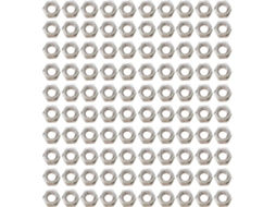 100 Porcas Sextavadas HEAN M5