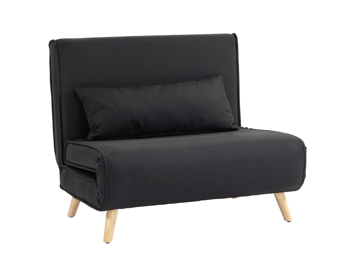 Poltrona Cama 2 em 1 350kg Sofá Cama Linho VELTRIX