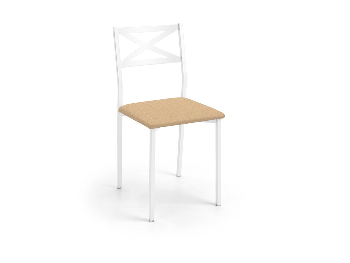 Cadeira de Cozinha Blanca Bilbao 38x86x47cm Areia Michigan FANMUEBLES