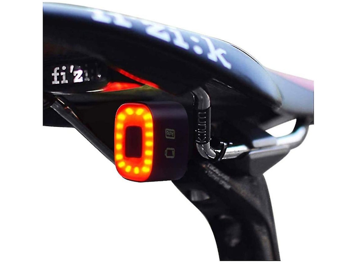 Lanterna Traseira Bicicleta Ipx5 Auto On/off 30h Preto Yizhood