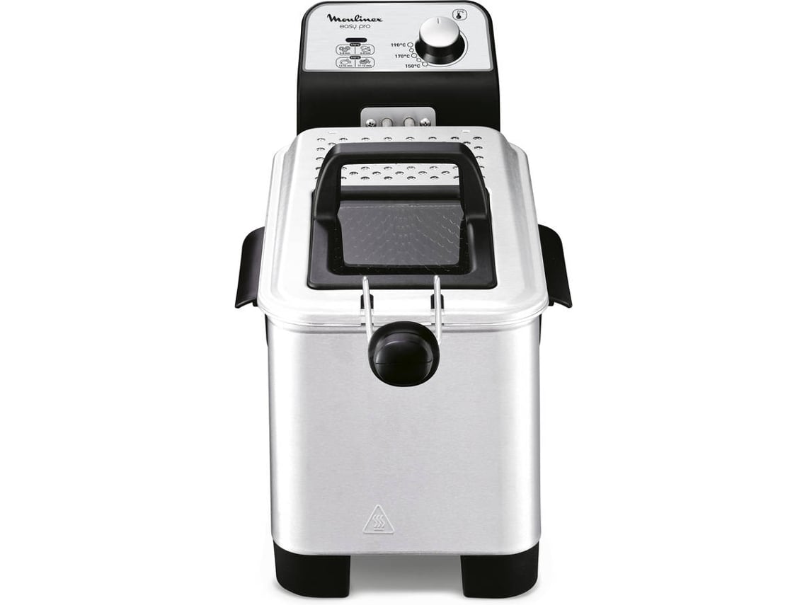 Fritadeira Semi-Profissional MOULINEX Easy Pro AM338070 (1.2 kg - Inox)