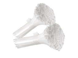 Gocableties Ataduras Para Cabos Brancas Pequenas, 150mm X 3,6mm, Pacote Com 100, Ataduras De Nylon Premium Transparentes/naturais, 6 Polegadas, Amar