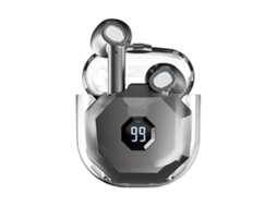 Auriculares Bluetooth True Wireless ENKERS Emparelhamento Automático 5.1 6 Horas de Reprodução Microfone Embutido para Chamadas Viva-Voz