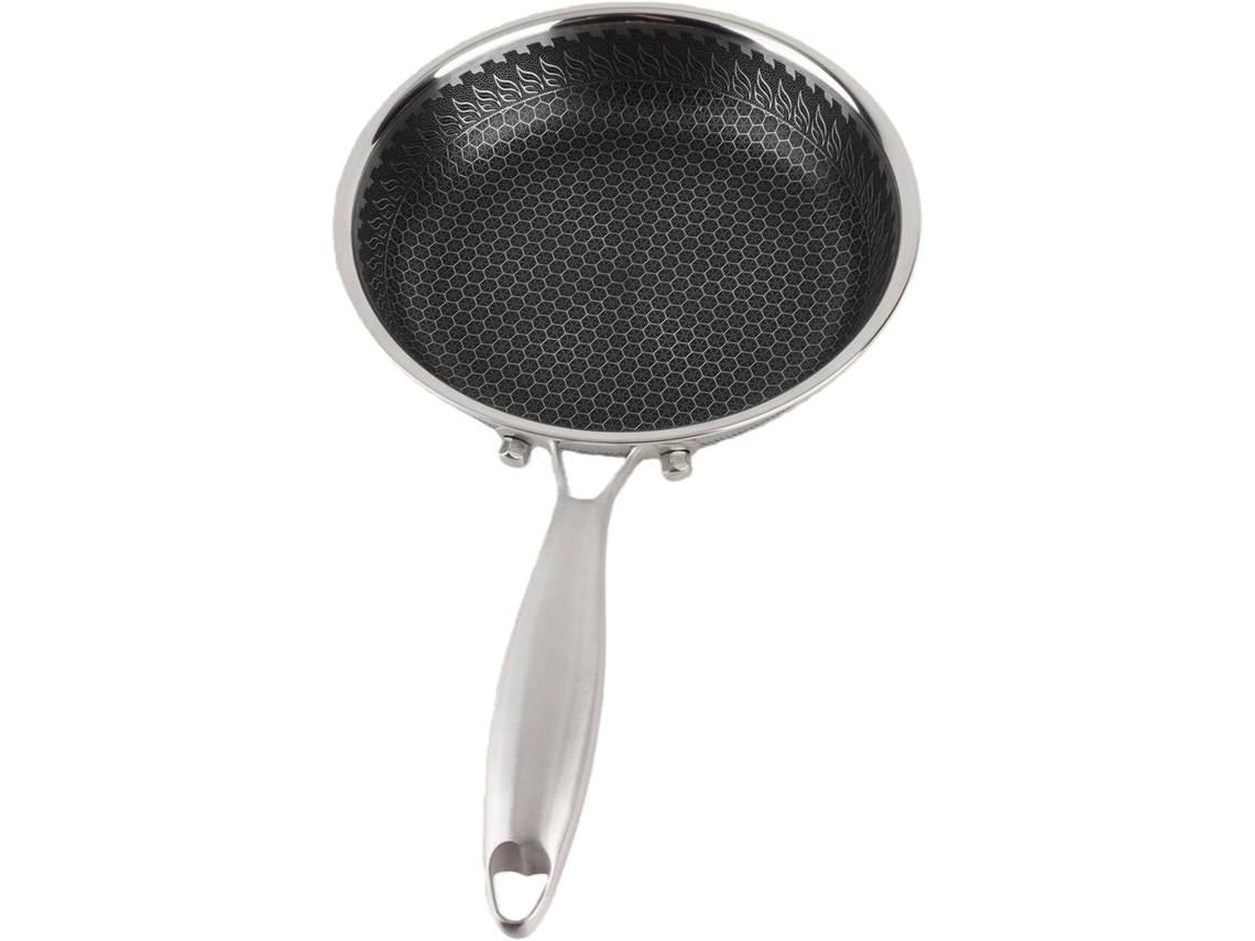 Frigideira De Aço Inoxidável Com Design De Dupla Face (20 Cm)