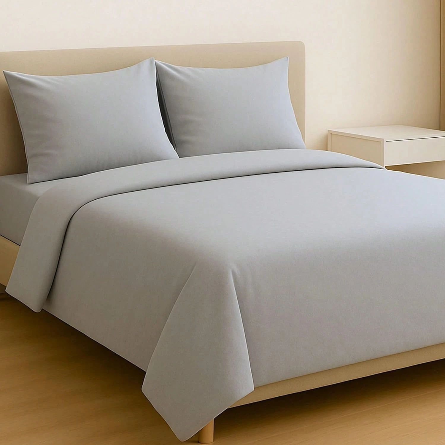 Jogo Lençóis 4 Peças Macio Lençol Ajustável 2 Fronhas Cama 135 150cm
