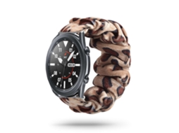 Bracelete Samsung Galaxy Watch 5 Pro 45Mm Pulseira Scrunchie Onça