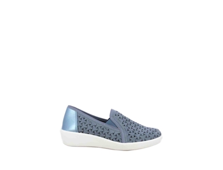 Sapatos DOCTOR CUTILLAS Têxtil Mulher (37 - Azul)