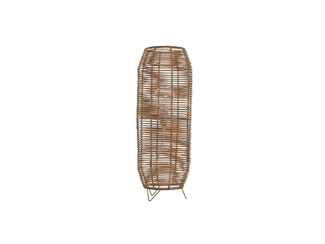 Luminária de chão HOME ESPRIT Castanho 23 x 23 x 65 cm (2 Unidades)