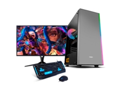 Desktops Gaming Neo-PC Omega (AMD Ryzen 5 4600G – 16 GB RAM – 1 TB SSD – Monitor FullHD 27" Teclado e Rato  –  Windows 11)
