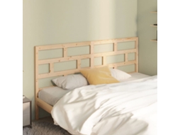 Vidaxl Cabeceira De Cama 206x4x100 Cm Pinho Maciço